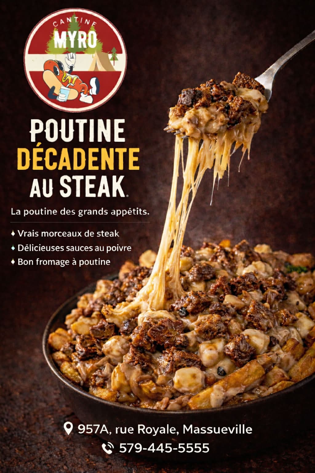 Poutines Cantine Myro