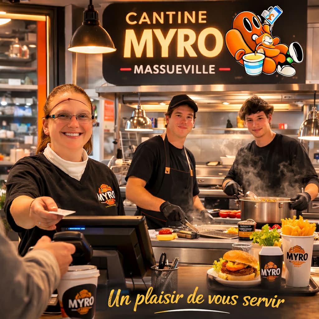 Cuisine Cantine Myro — notre équipe en action